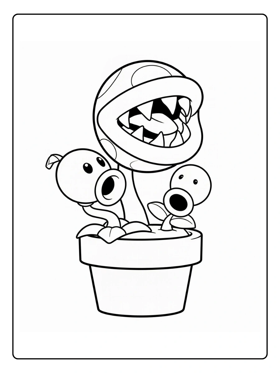piranha plant coloring pages (11)
