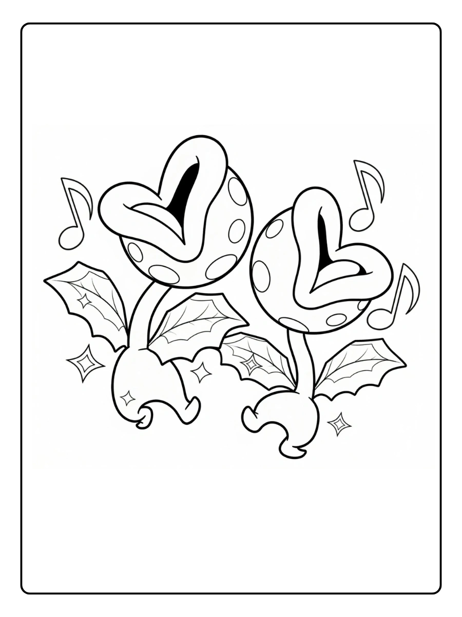 piranha plant coloring pages (6)