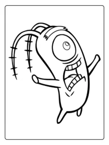 plankton coloring pages