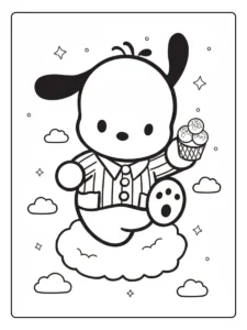 pochacco coloring pages (2)