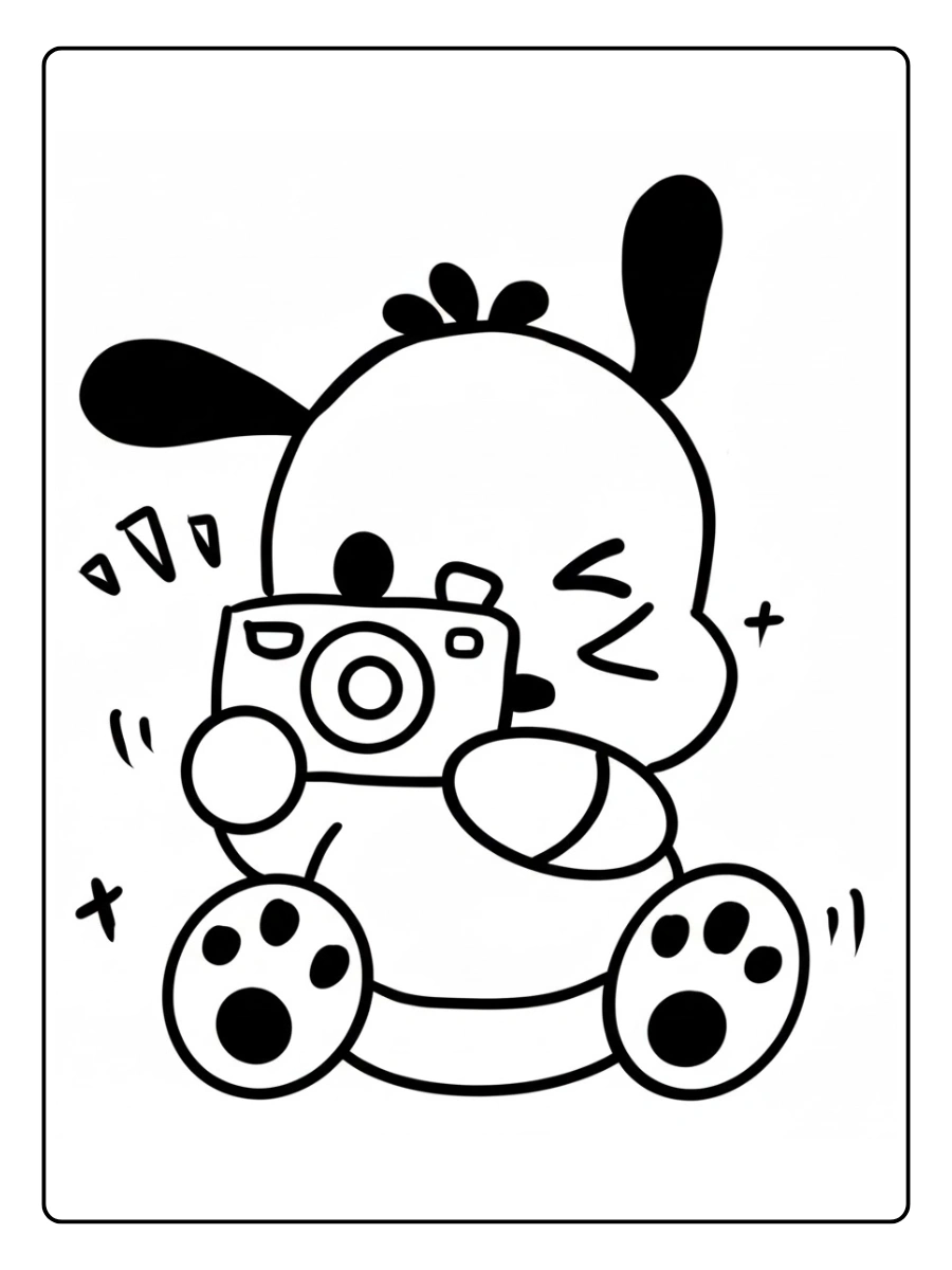 pochacco coloring pages (8)
