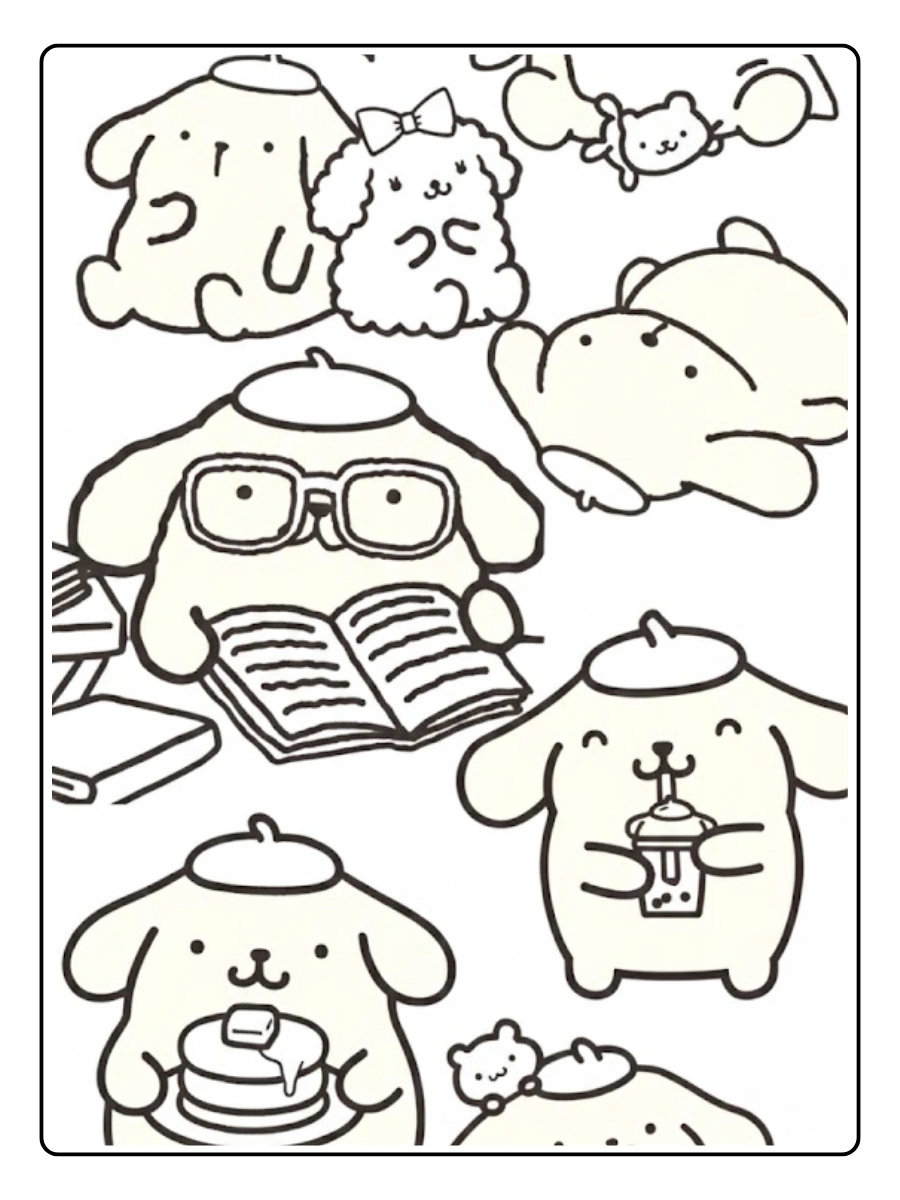 pompompurin coloring pages (11)
