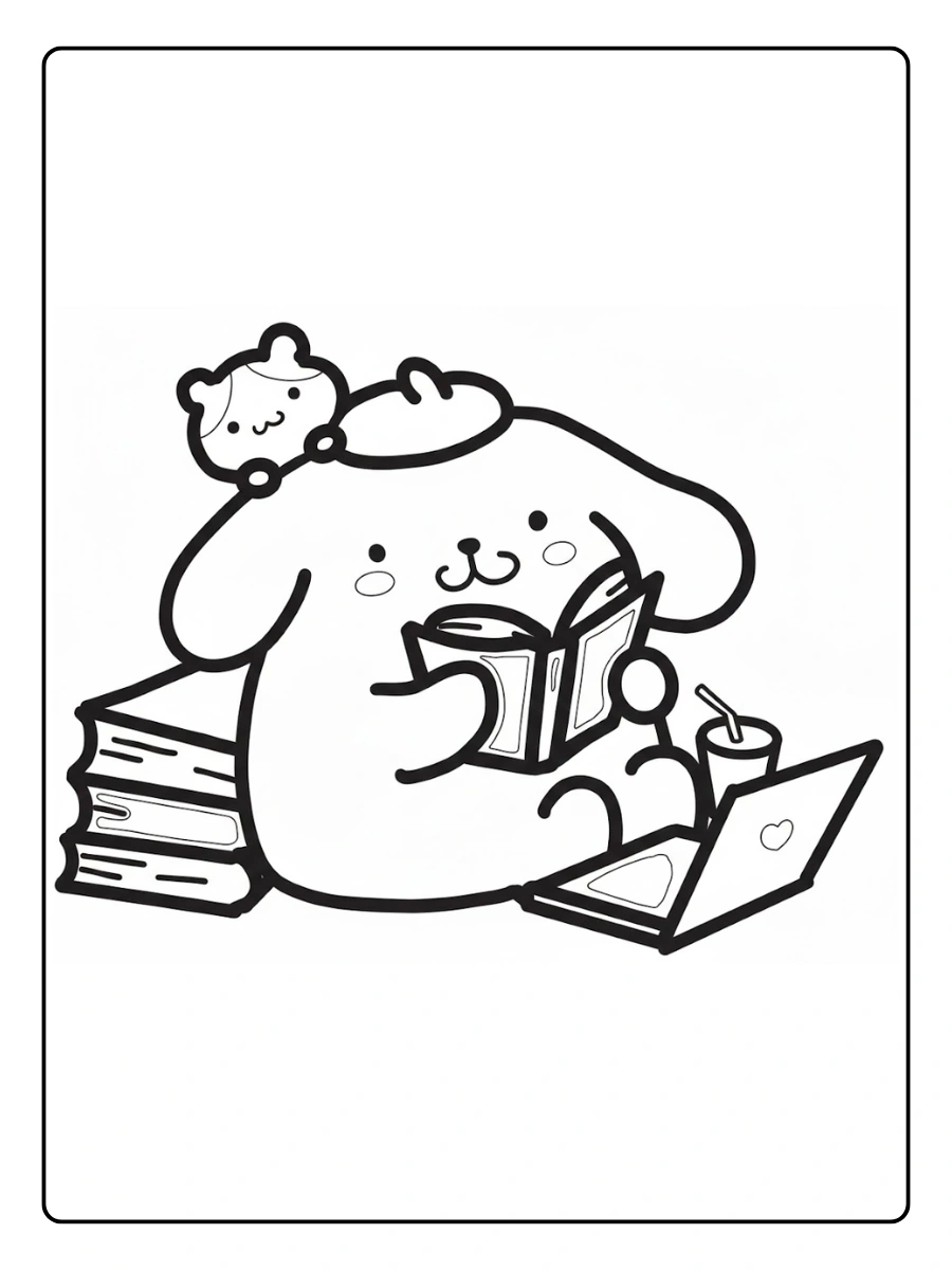 pompompurin coloring pages (3)