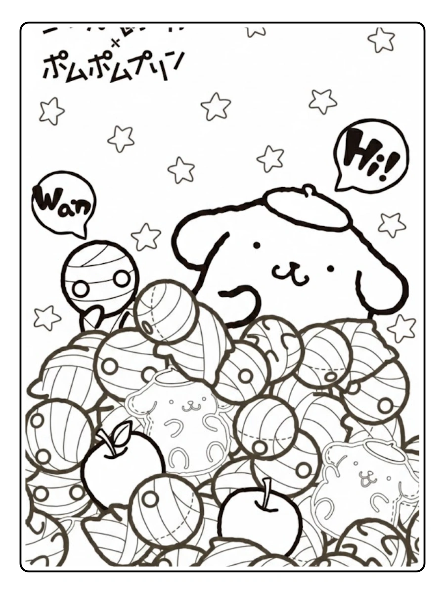 pompompurin coloring pages (6)