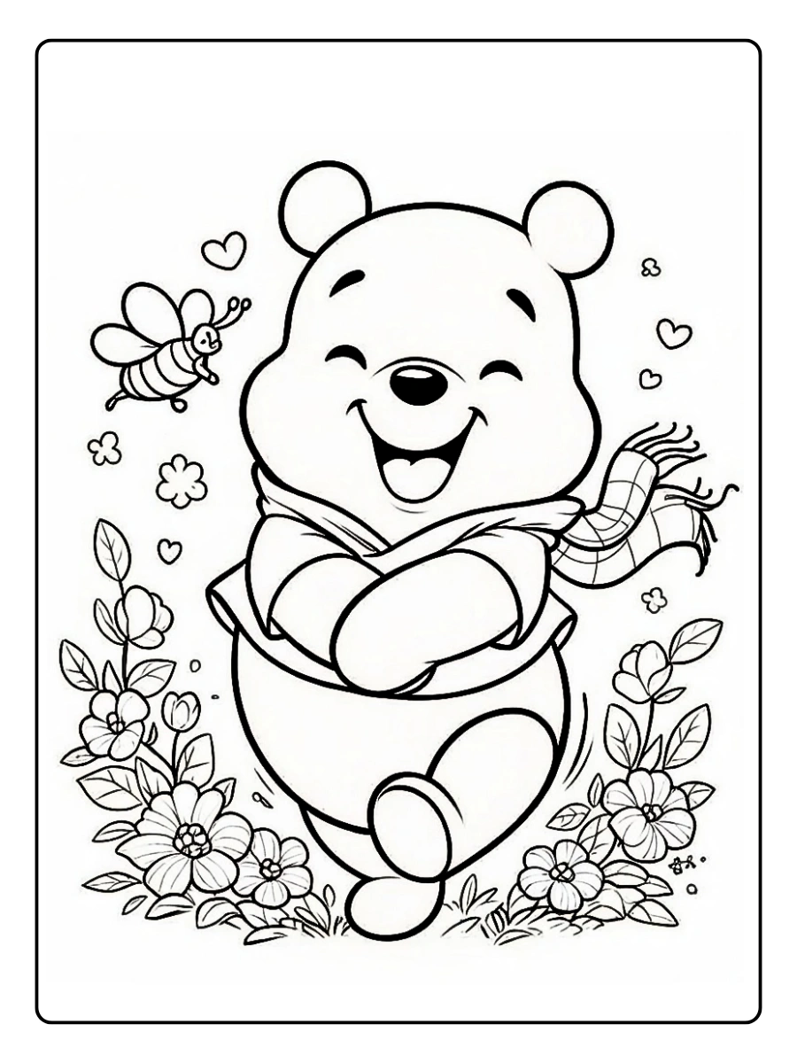 pooh coloring pages (4)