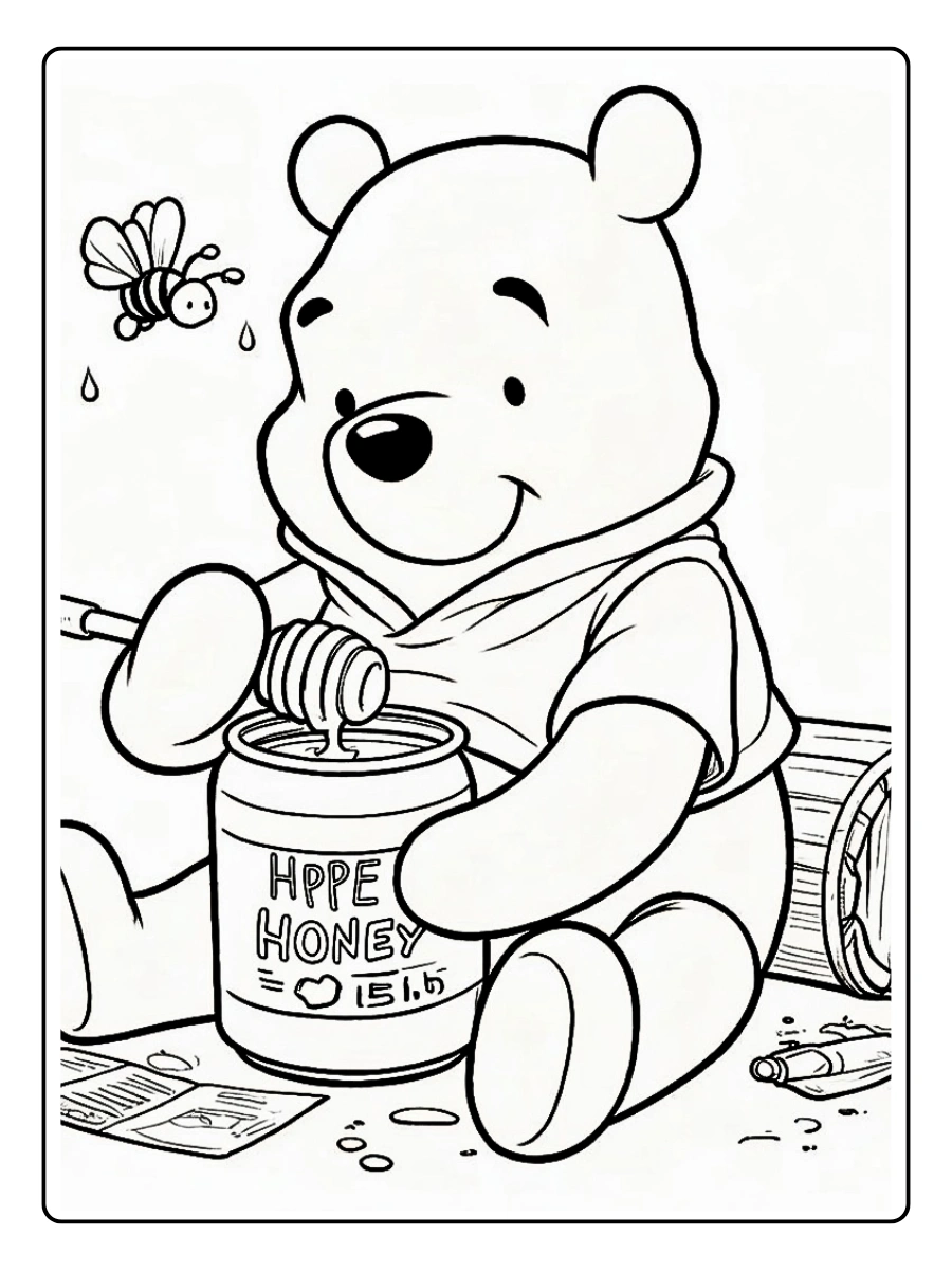 pooh coloring pages (6)
