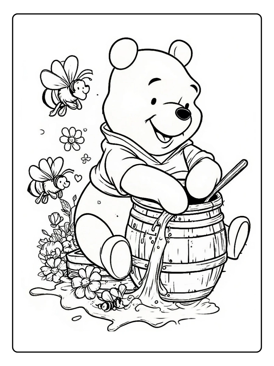pooh coloring pages (7)