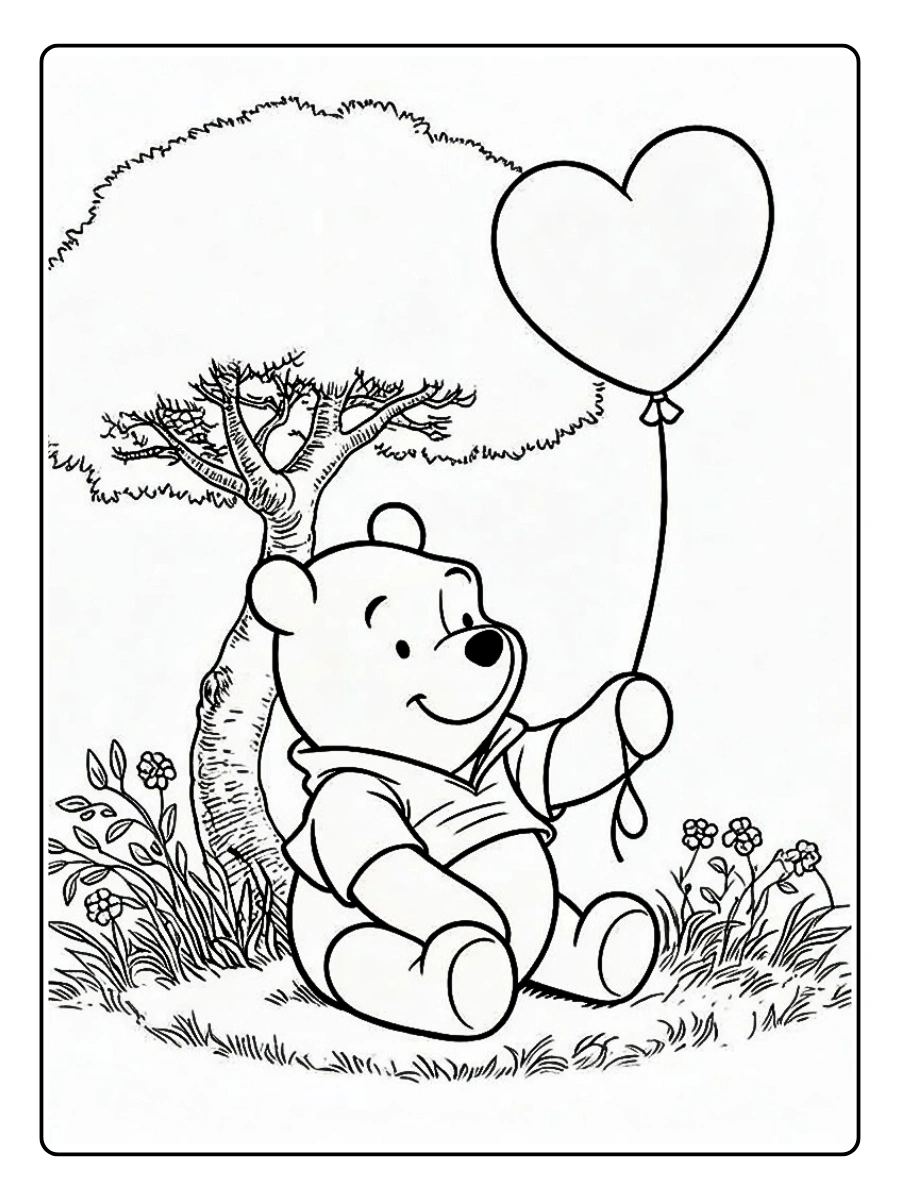 pooh coloring pages (8)