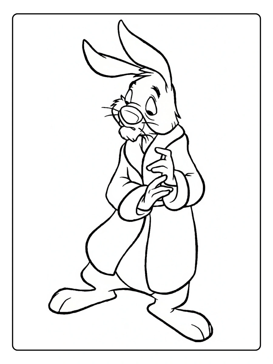 rabbit from winnie the pooh coloring pages (12)