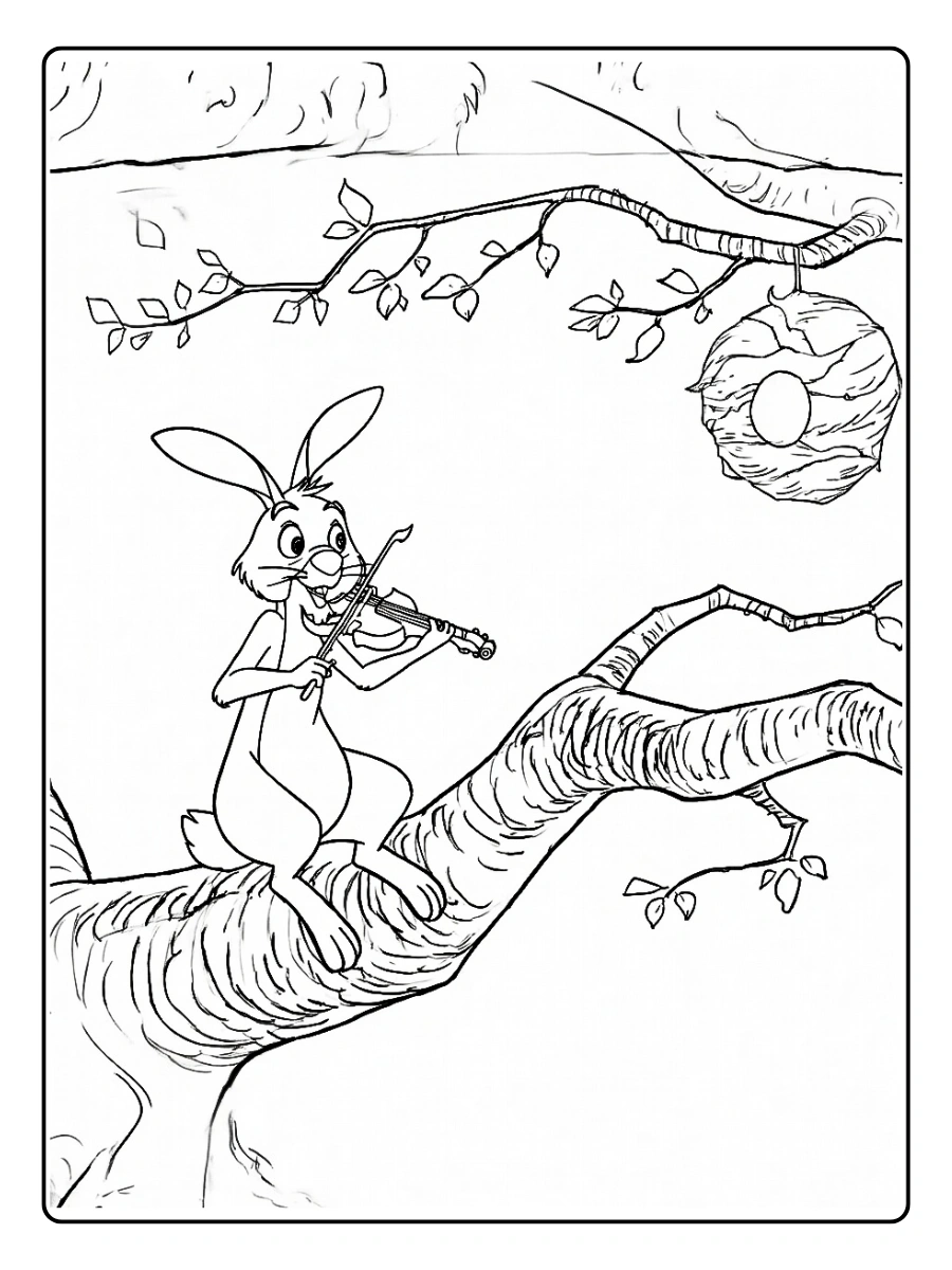 rabbit from winnie the pooh coloring pages (15)
