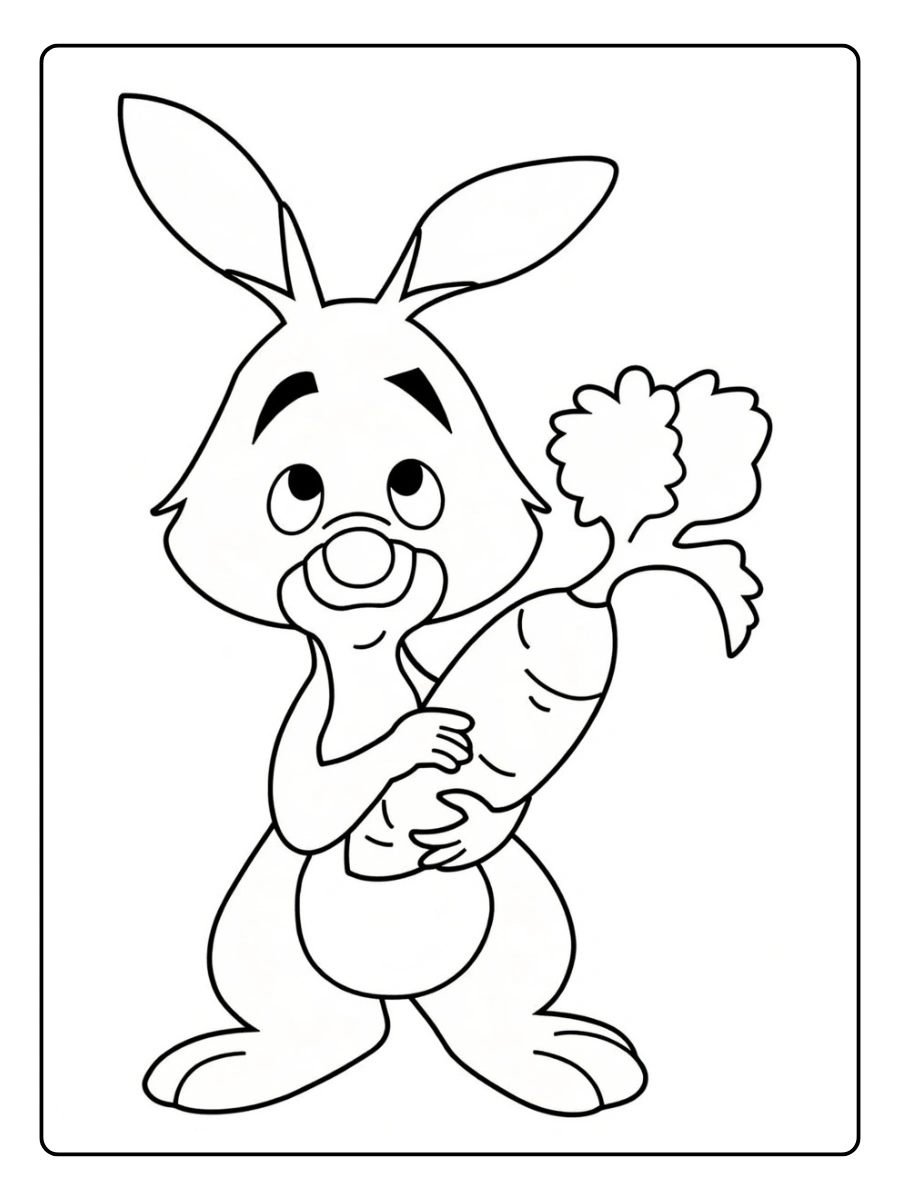 rabbit from winnie the pooh coloring pages (2)