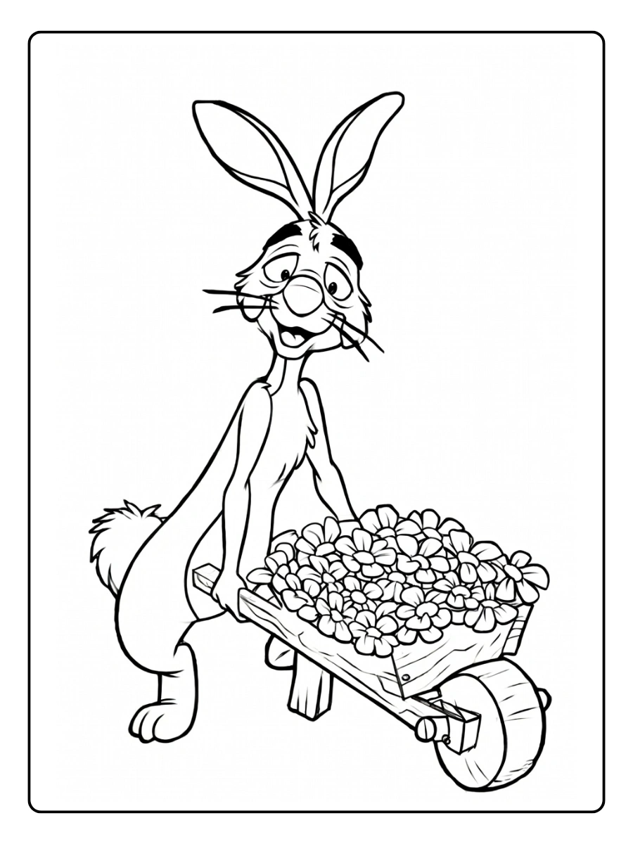 rabbit from winnie the pooh coloring pages (3)