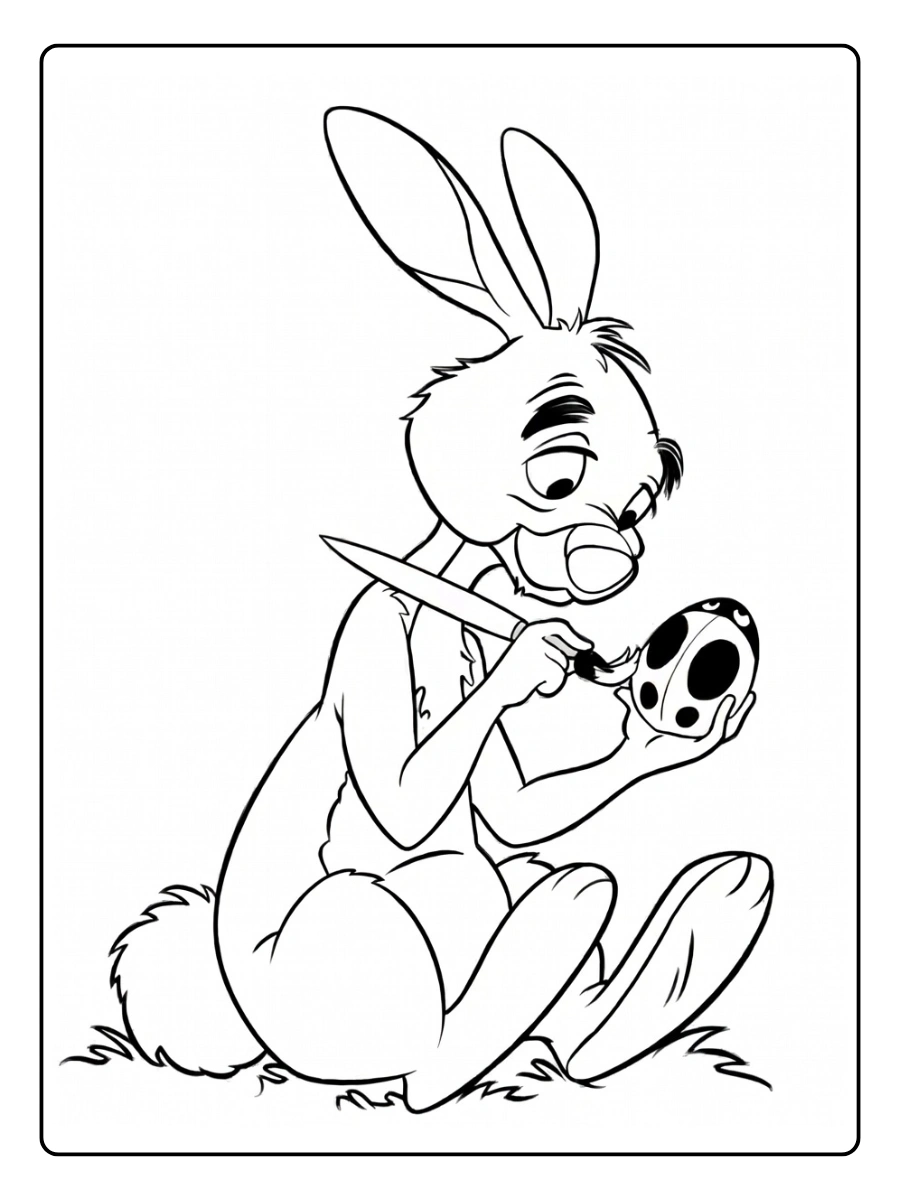 rabbit from winnie the pooh coloring pages (4)