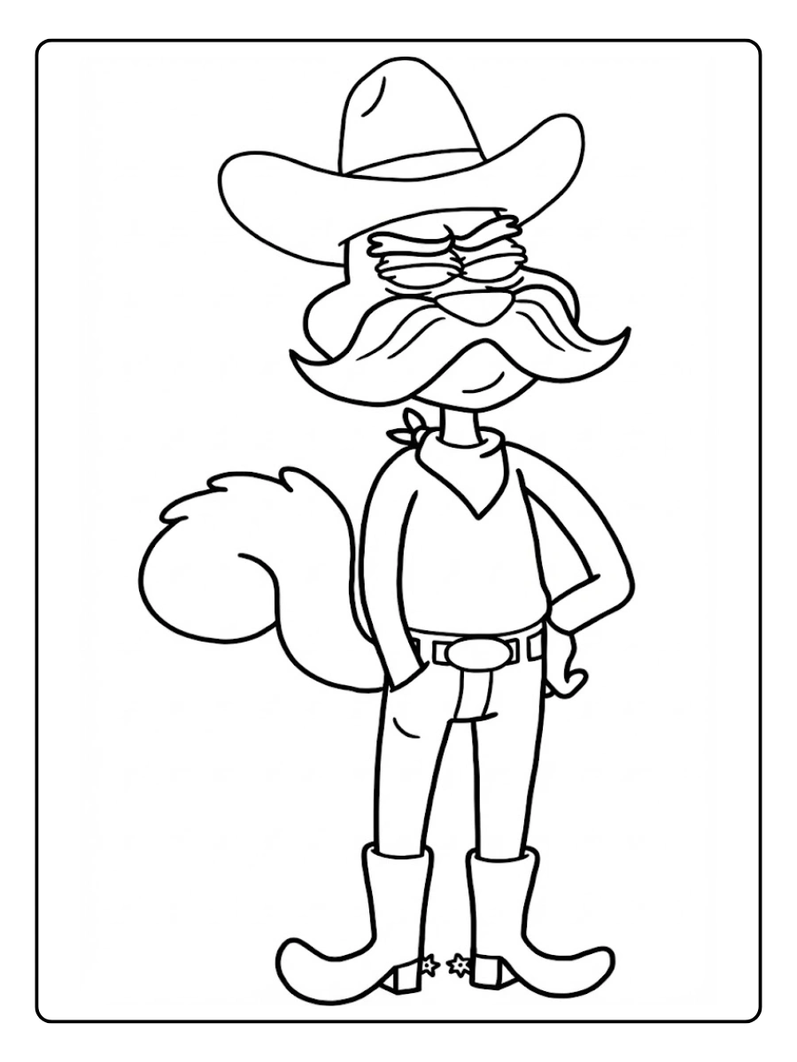 sandy cheeks coloring pages (12)