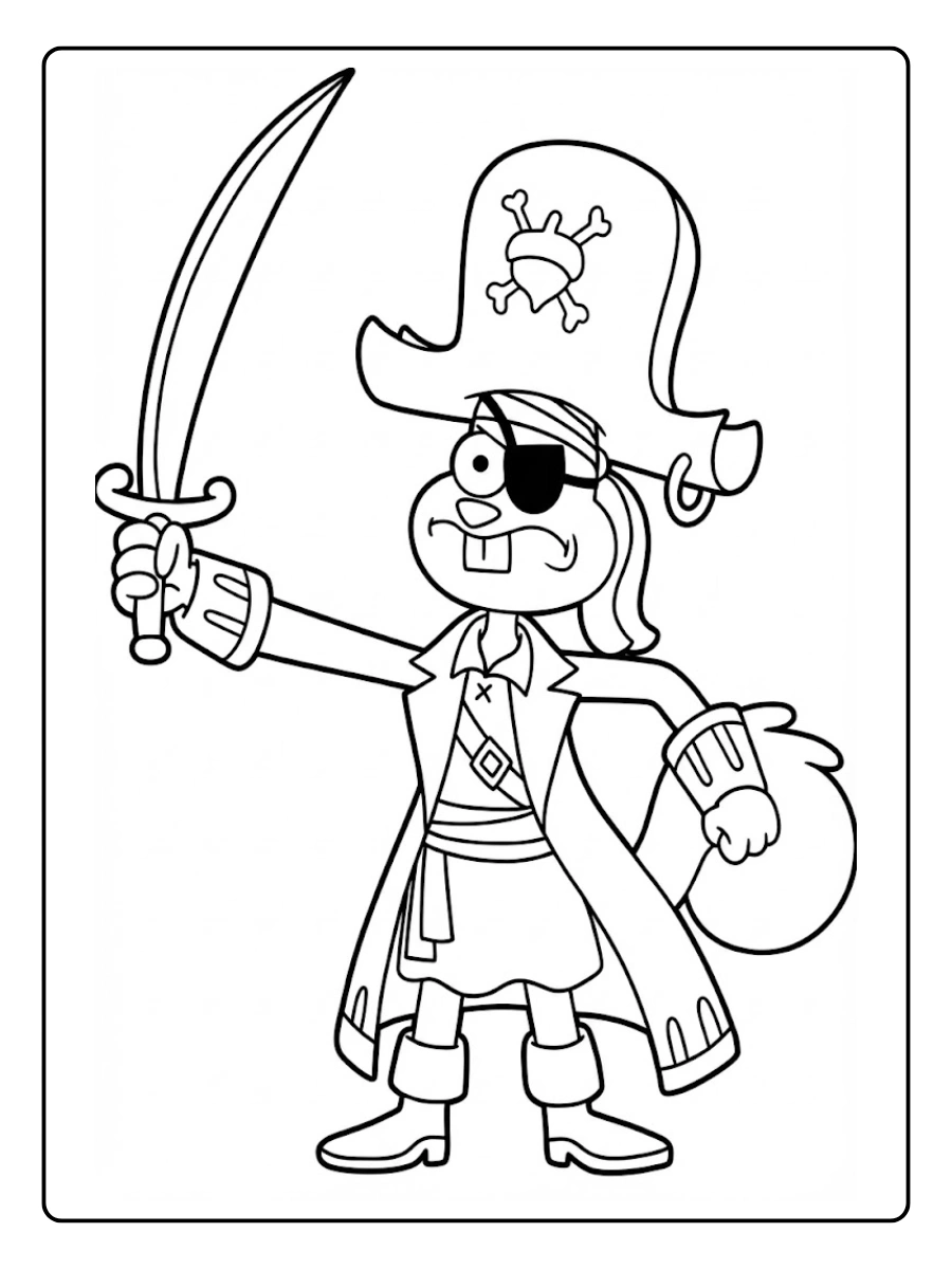 sandy cheeks coloring pages (2)