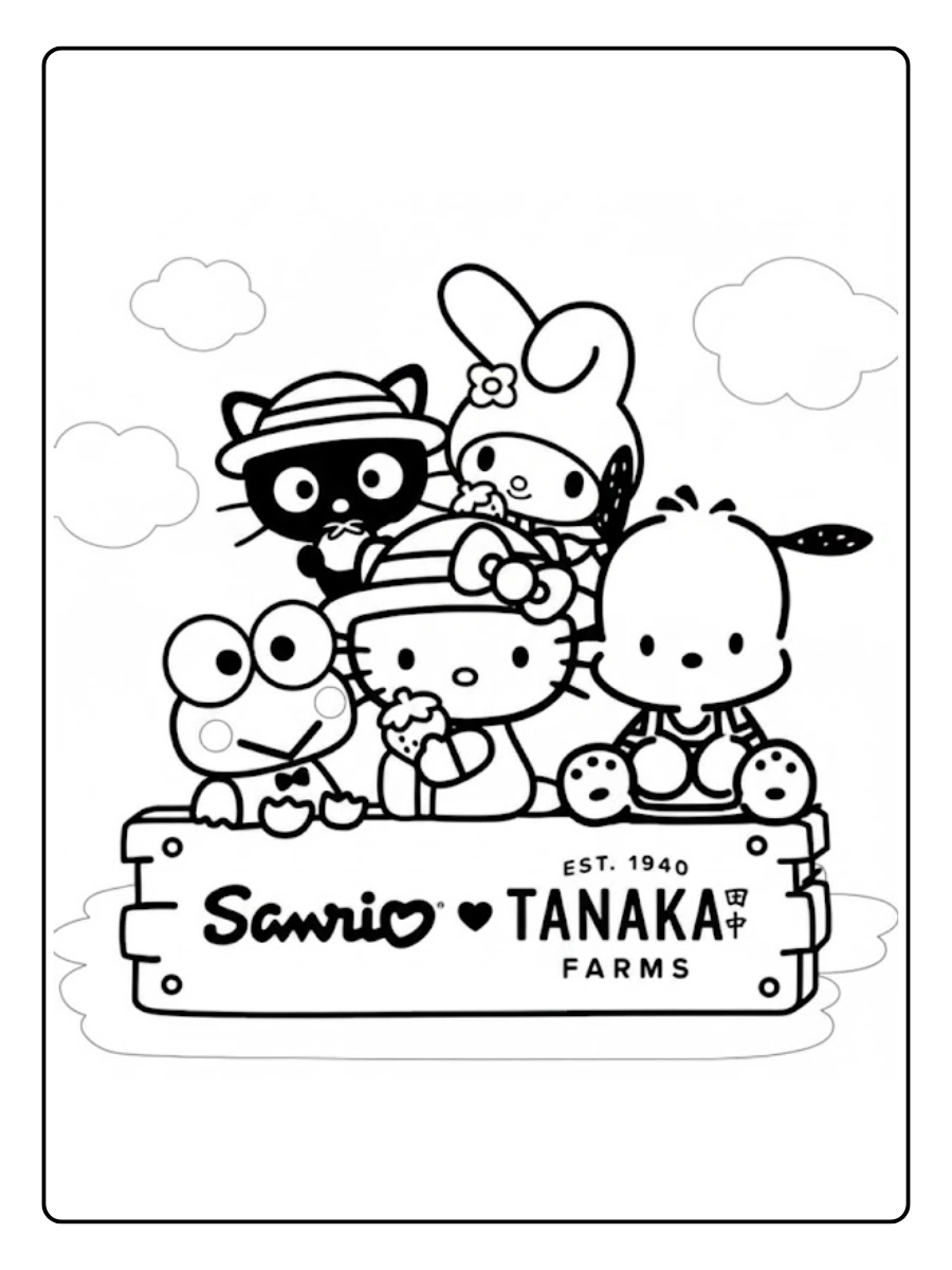 sanrio coloring pages (4)