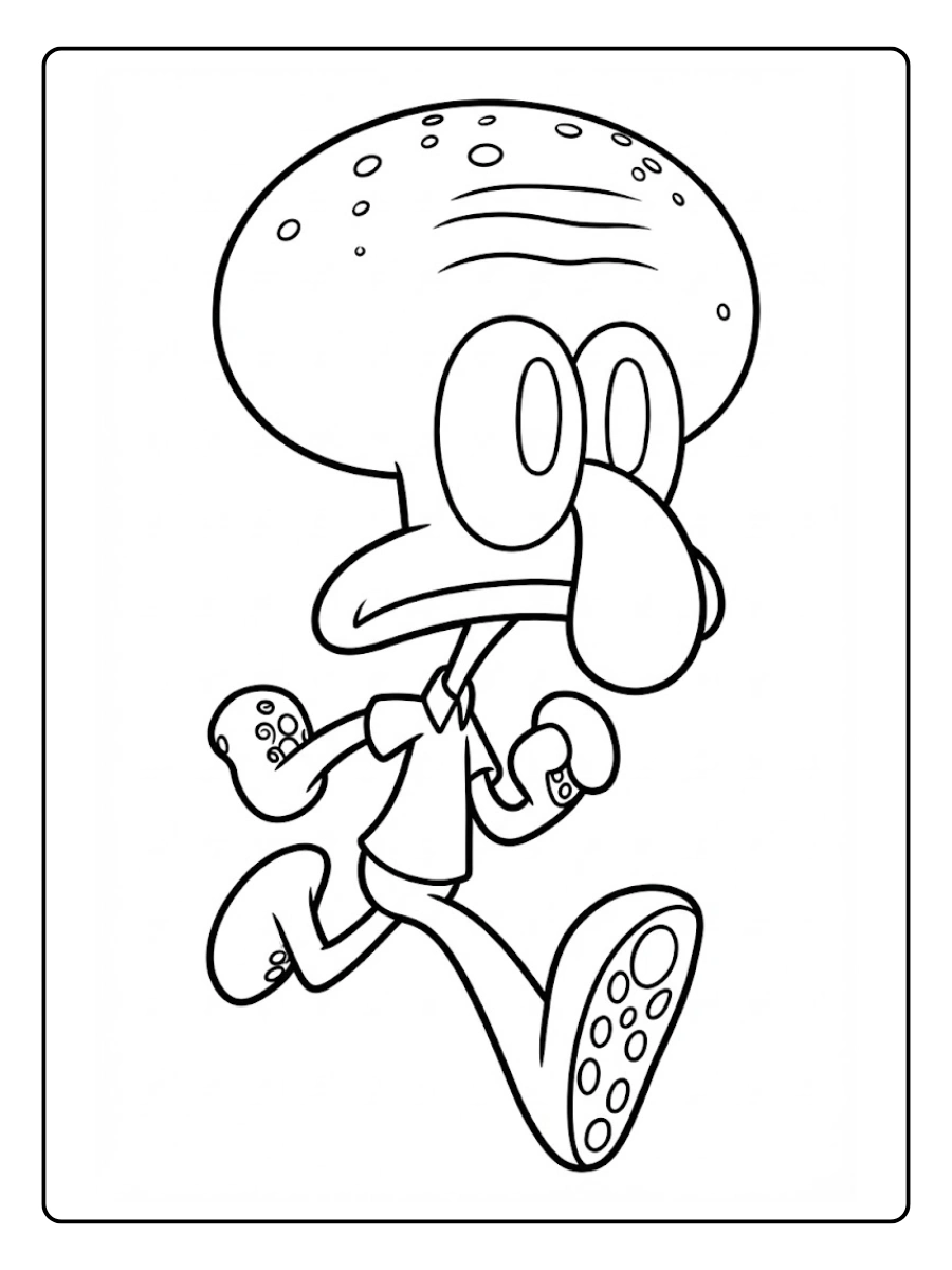 spongebob and patrick coloring pages