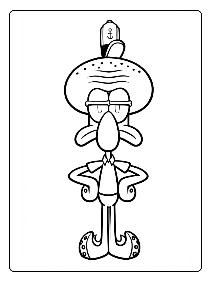 spongebob and patrick coloring pages (10)