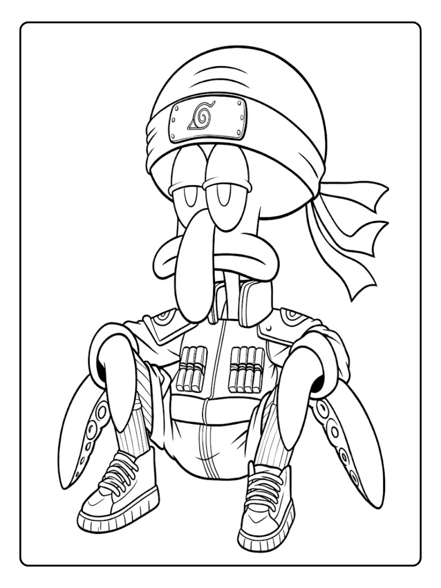 spongebob and patrick coloring pages (2)