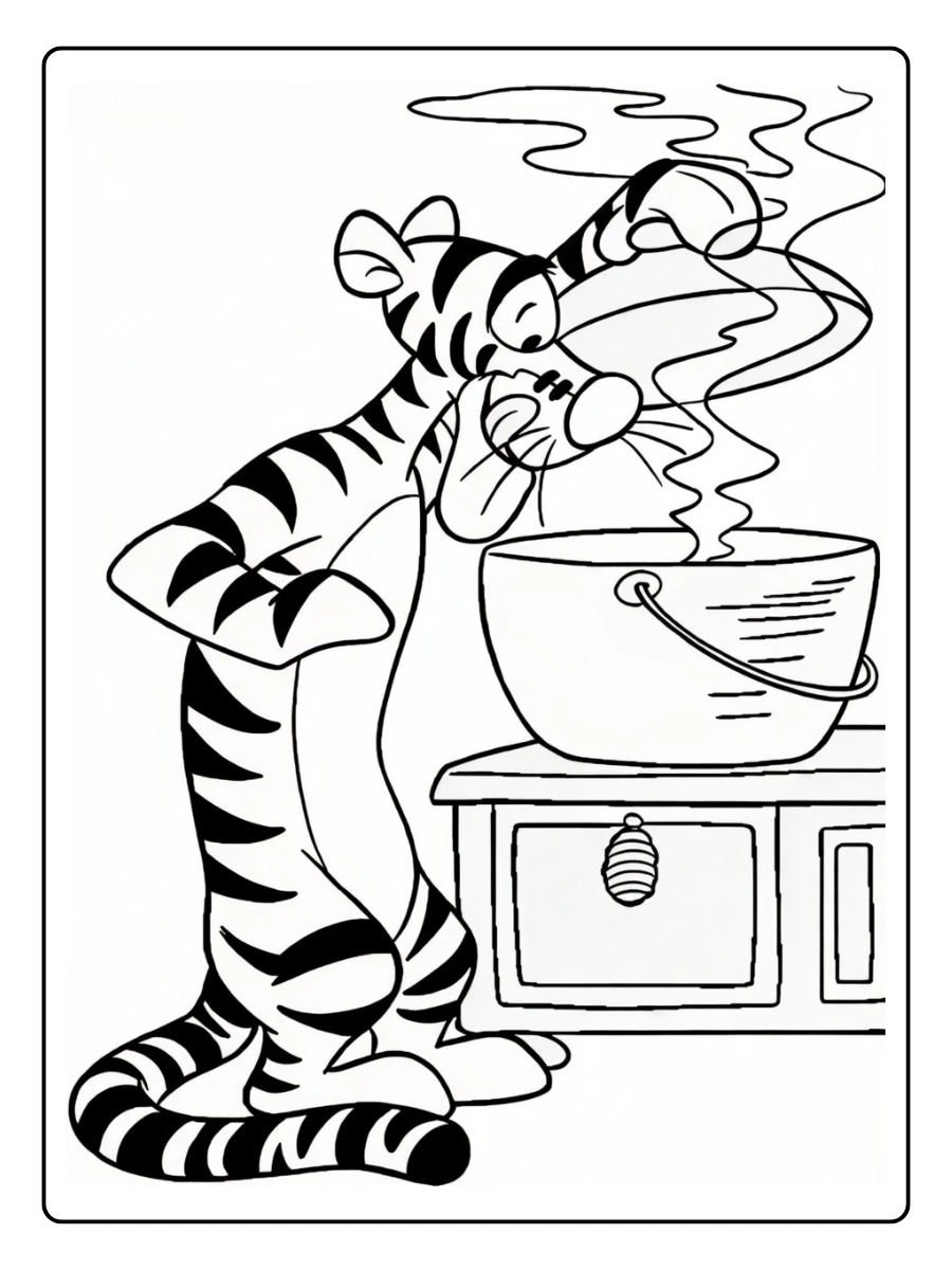 tigger coloring page (10)