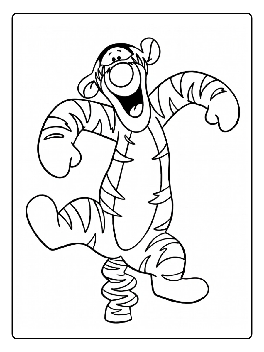 tigger coloring page (12)