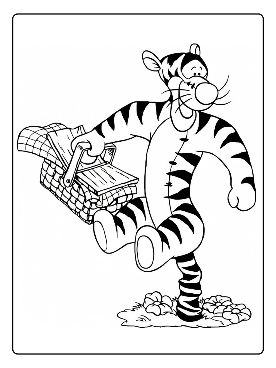 tigger coloring page (7)
