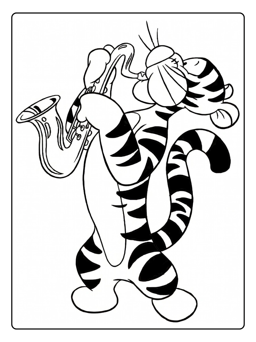 tigger coloring page (8)