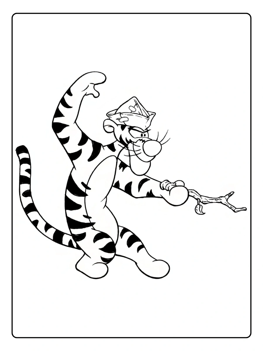 tigger coloring page (9)