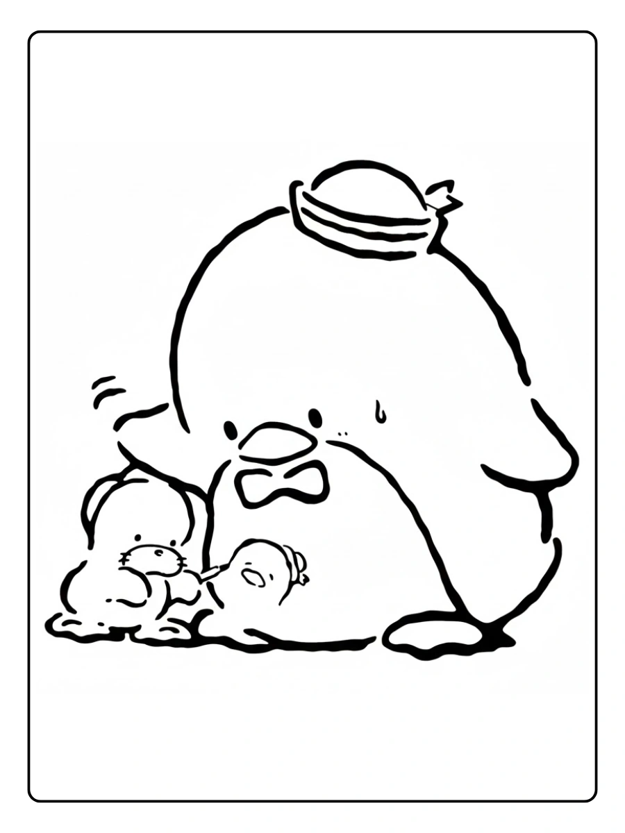 tuxedo sam coloring pages (11)