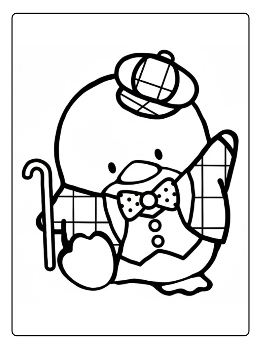 tuxedo sam coloring pages (13)