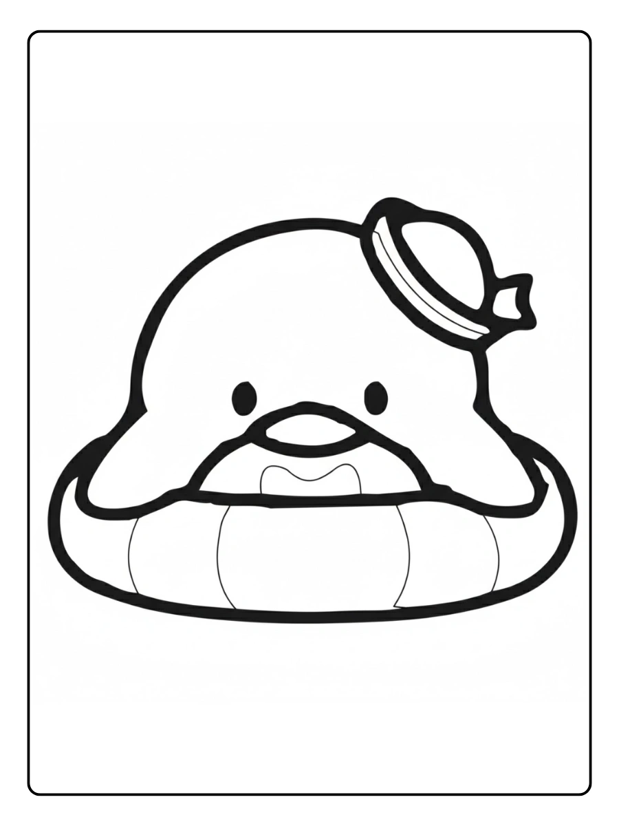 tuxedo sam coloring pages