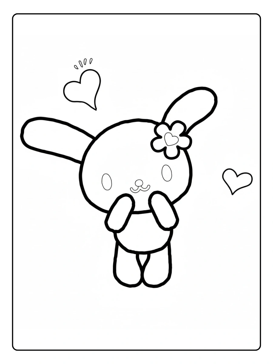 usahana coloring page (3)