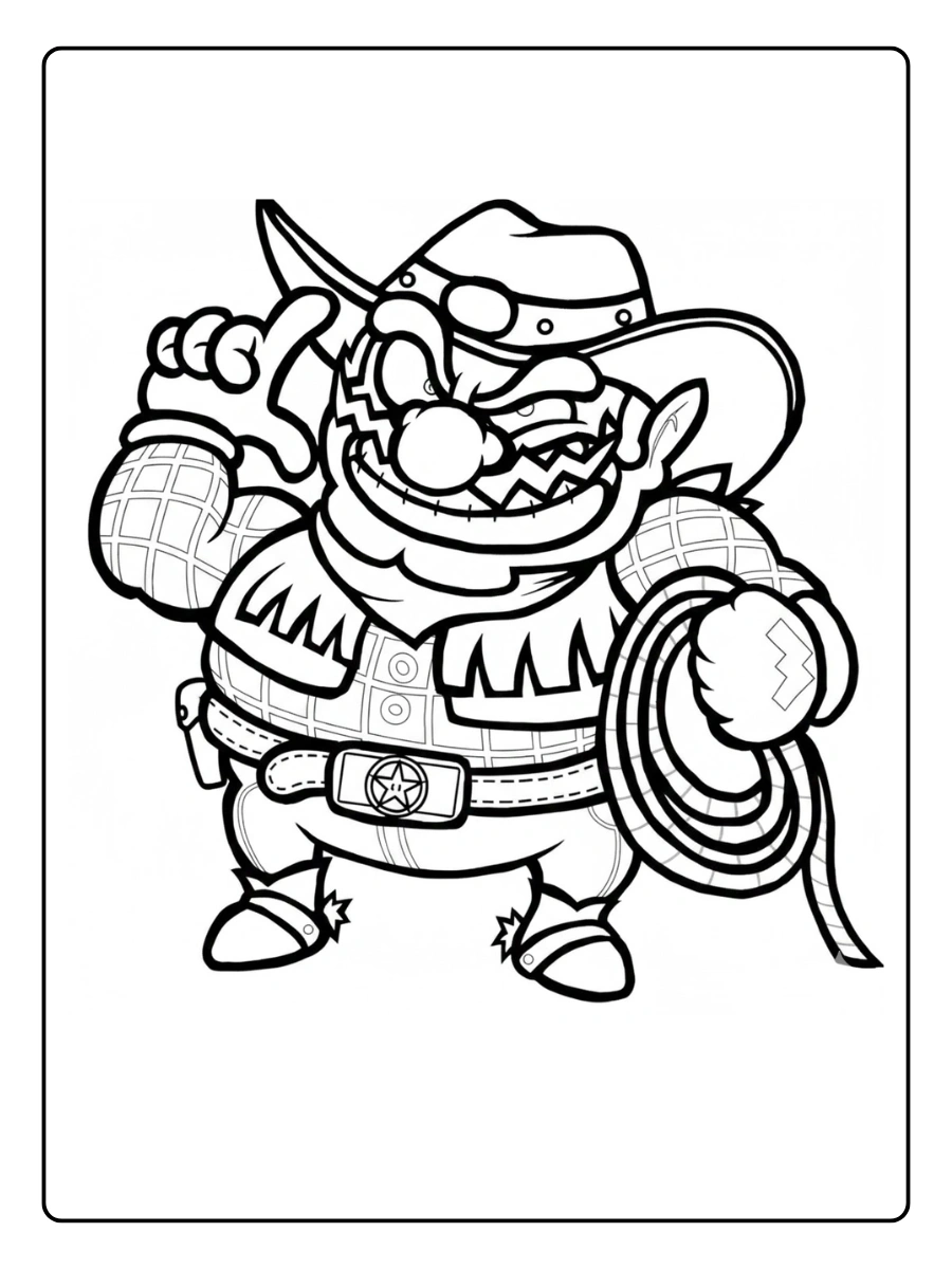 wario coloring pages (5)