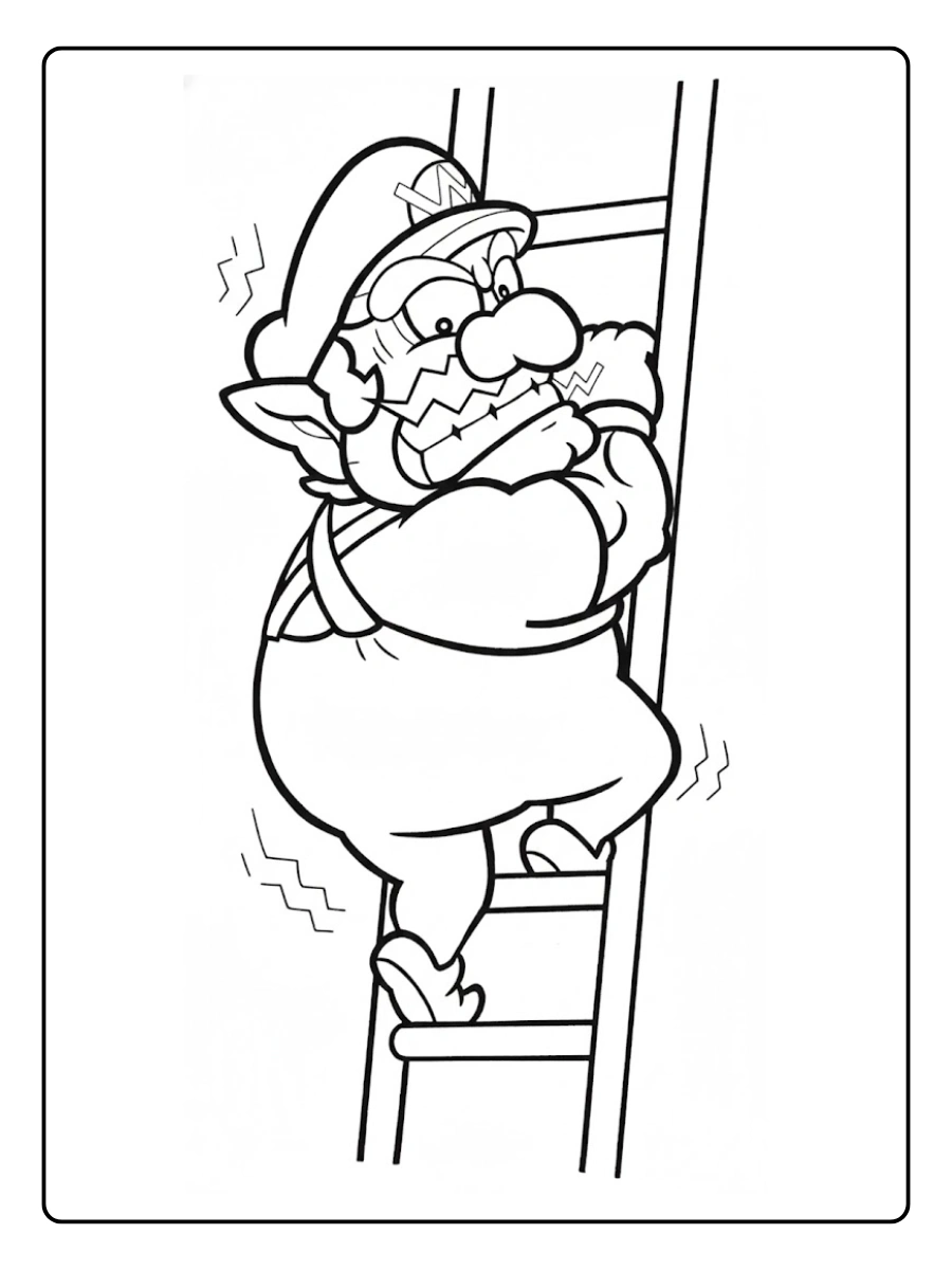 wario coloring pages (9)
