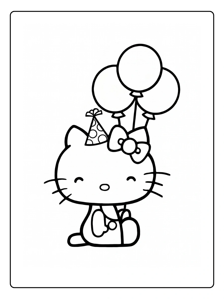 hello kitty birthday coloring pages (1)