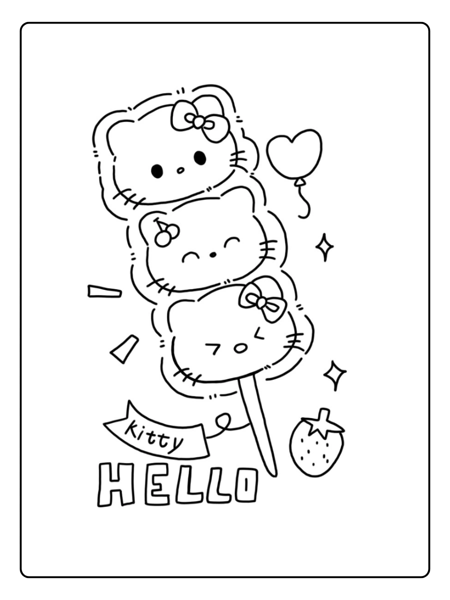 hello kitty marshmallow coloring page (1)