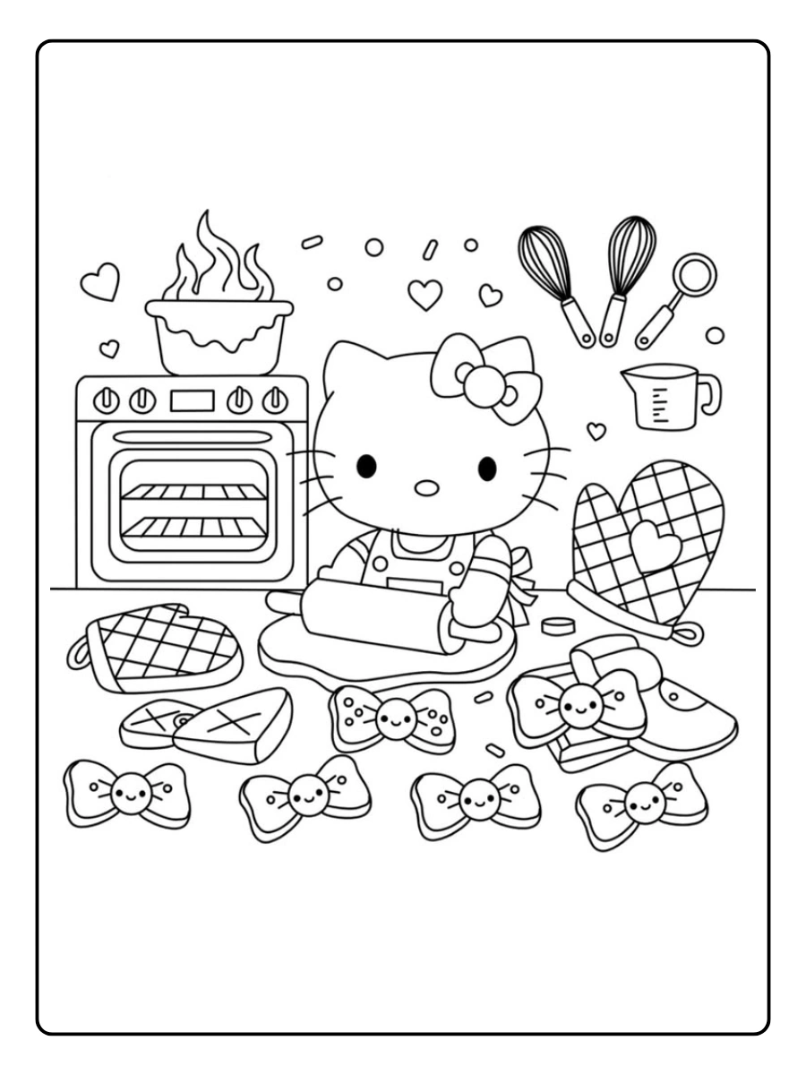 hello kitty marshmallow coloring page (11)