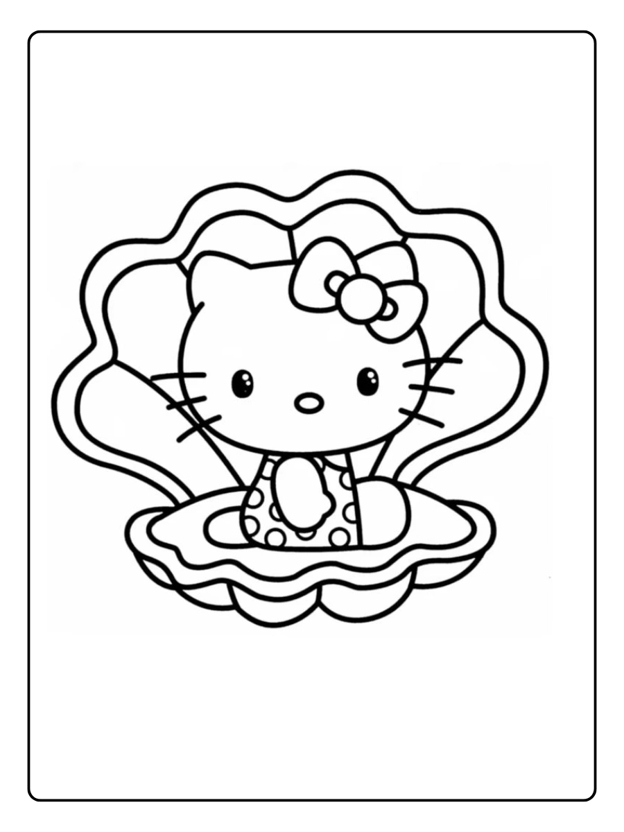 hello kitty mermaid coloring page (4)