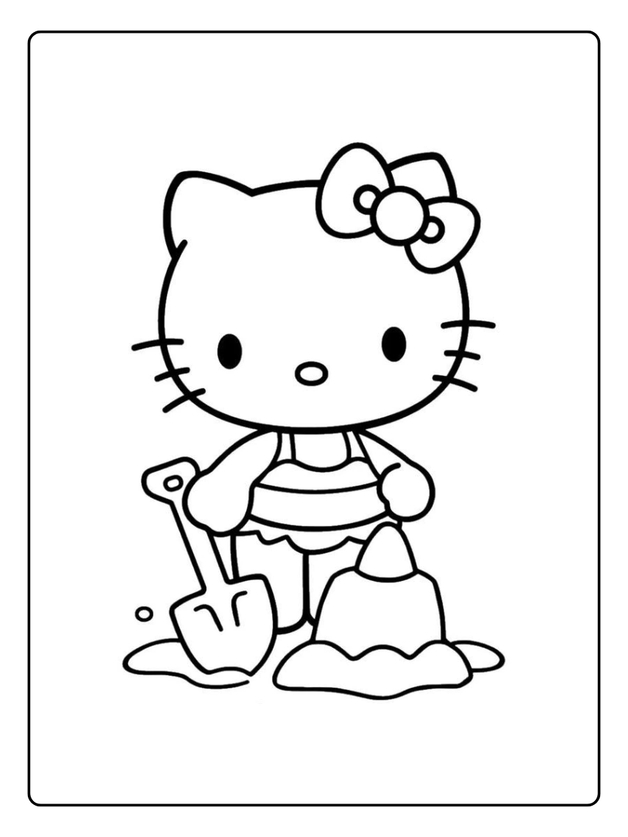 hello kitty summer coloring pages (15)