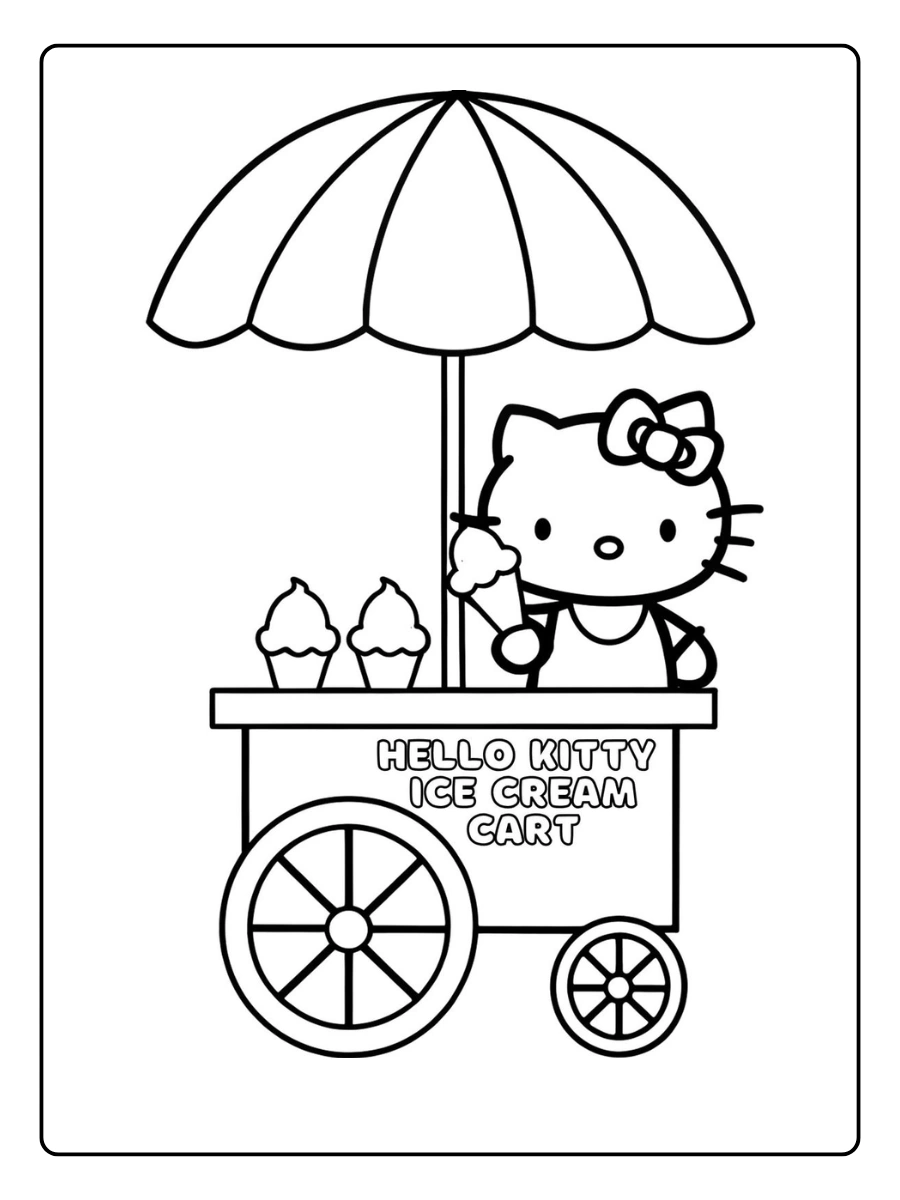 hello kitty summer coloring pages (5)